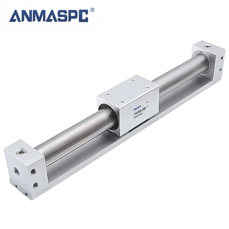 Guide d'accouplement magnétique sans tige, cylindre pneumatique